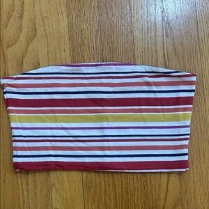 Forever 21 Multicolor Striped Top